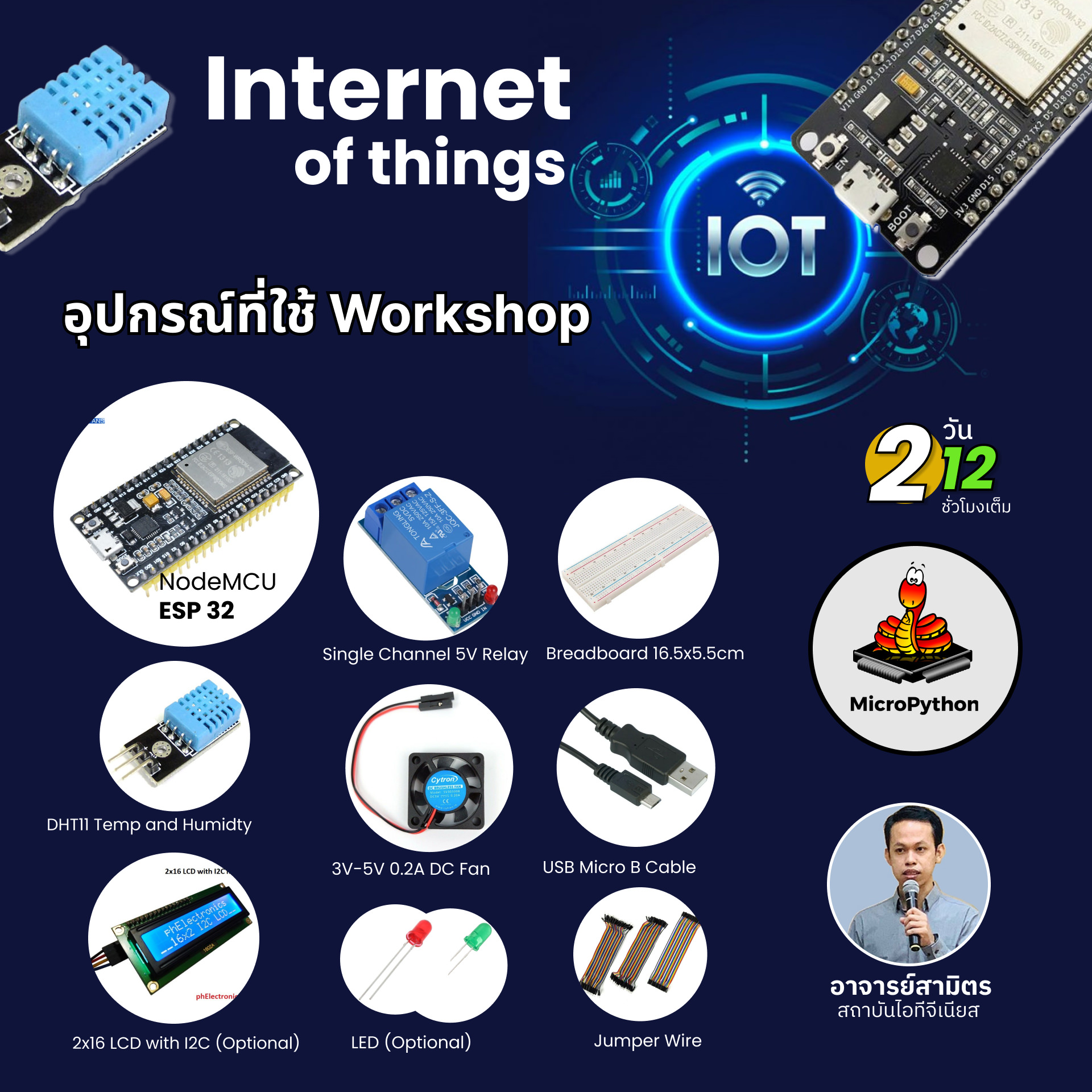 Internet of Things with MicroPython