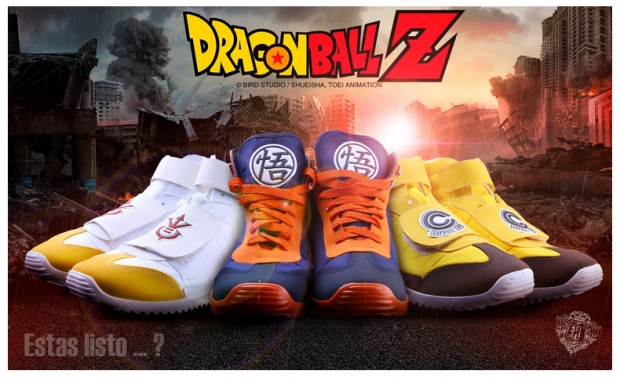 รองเท้าชาวไซย่า โกคู,เบจิต้าและทรังค์ วางจำหน่ายแล้วสาวก Dragon Ball Z ห้ามพลาด