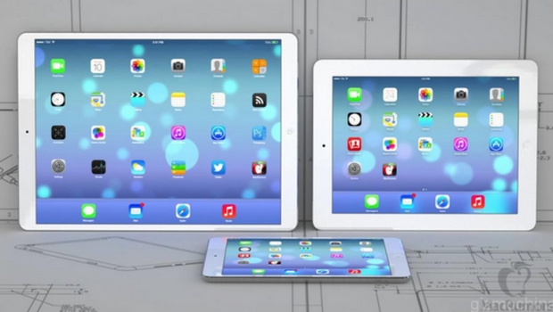 หลุดแบบร่างและสเปค iPad Pro มาพร้อมหน้าจอ 12.9 นิ้ว 2K 