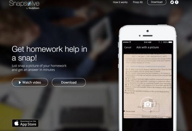 Snapsolve แอปช่วยทำการบ้านผ่าน iPhone แค่ถ่ายรูปโจทย์ก็ได้คำตอบ