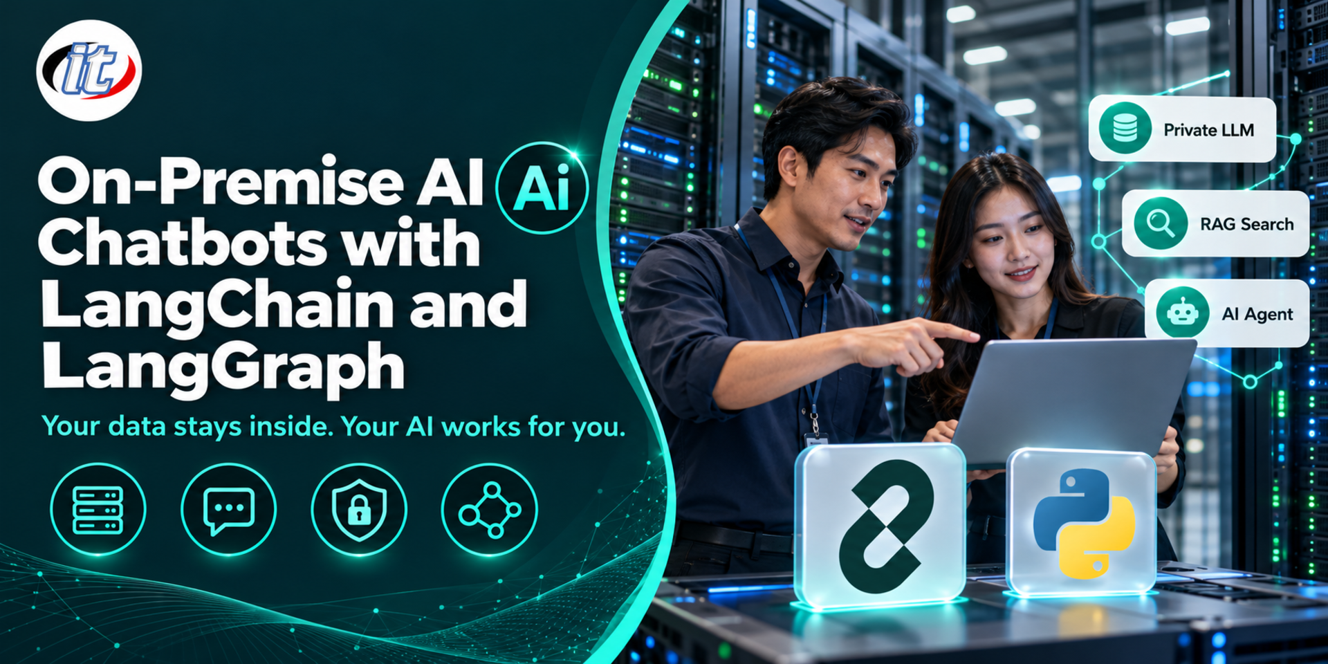 On-Premise AI Chatbots with LangChain and LangGraph